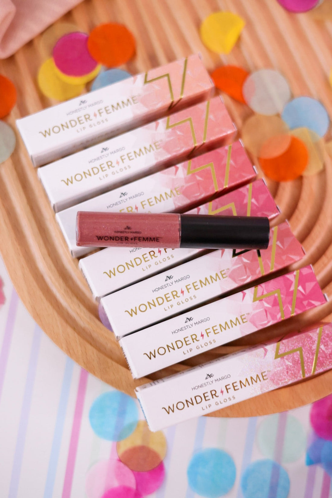 Wonder Femme Lip Gloss (Eight Colors) - Whiskey Skies - HONESTLY MARGO