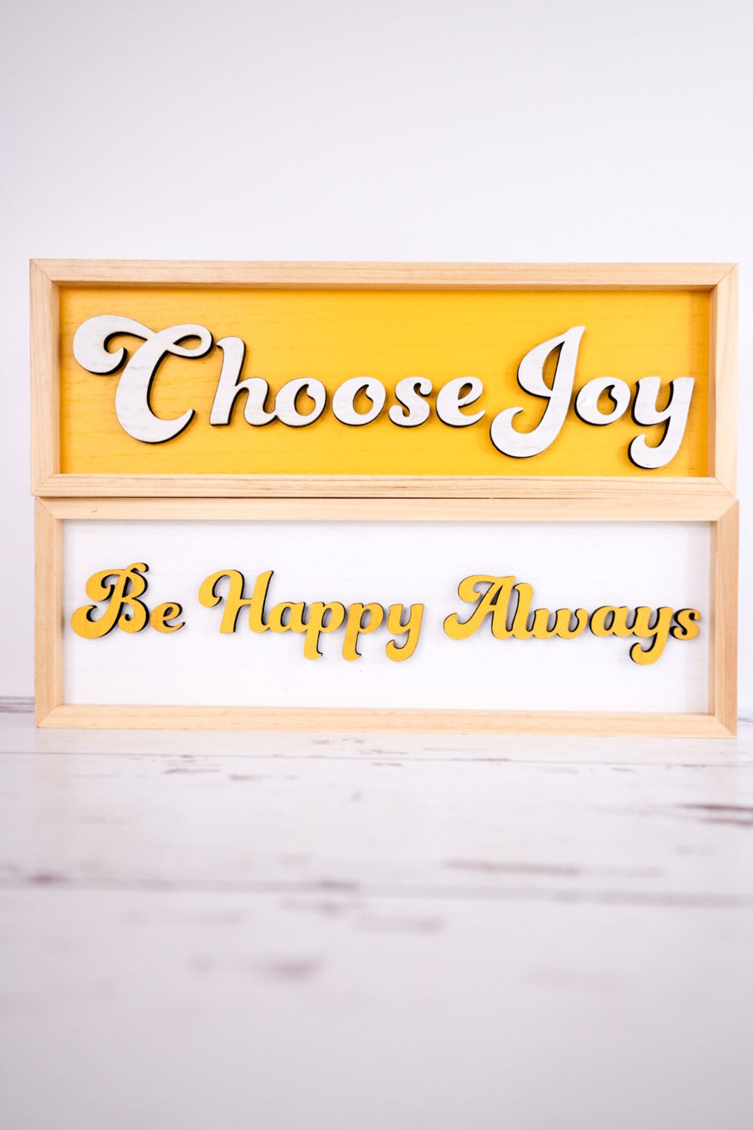 Wood Happy Days Wall Sign - Whiskey Skies - YOUNG'S INC.