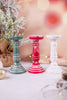 Wooden 6" Christmas Candle Stands (3 Colors) - Whiskey Skies - SPECIAL T IMPORTS INC