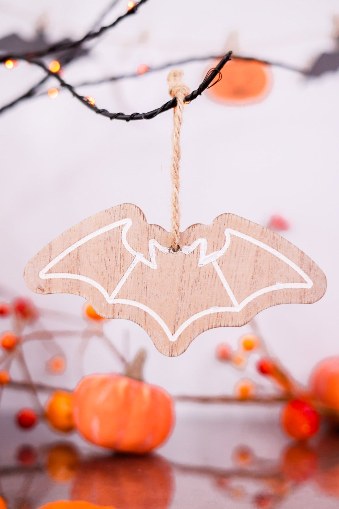 Wooden Bat Ornament - Whiskey Skies - ADAMS & CO