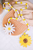 Wooden Beaded Flower Garland (2 Styles) - Whiskey Skies - YOUNG'S INC