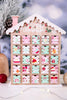Wooden Christmas Countdown Decorative House - Whiskey Skies - MELROSE INTL