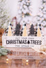 Wooden "Cut Your Own Christmas Tree" Sign - Whiskey Skies - GERSON COMPANIES