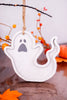 Wooden Ghost Ornaments (2 Styles) - Whiskey Skies - SPECIAL T IMPORTS INC