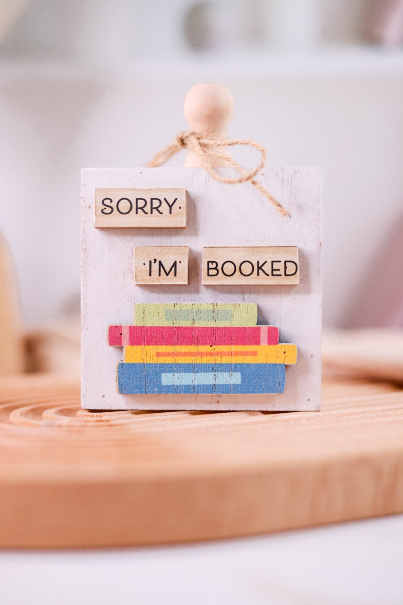 Wooden Message Blocks (4 Styles) - Whiskey Skies - SPECIAL T IMPORTS INC