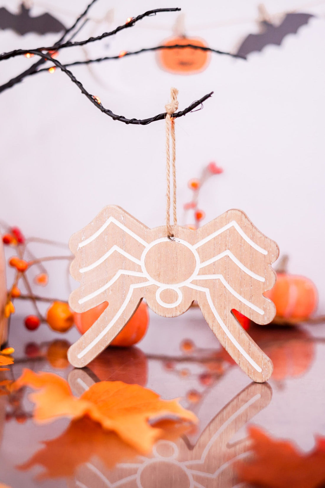 Wooden Spider Ornament - Whiskey Skies - ADAMS & CO