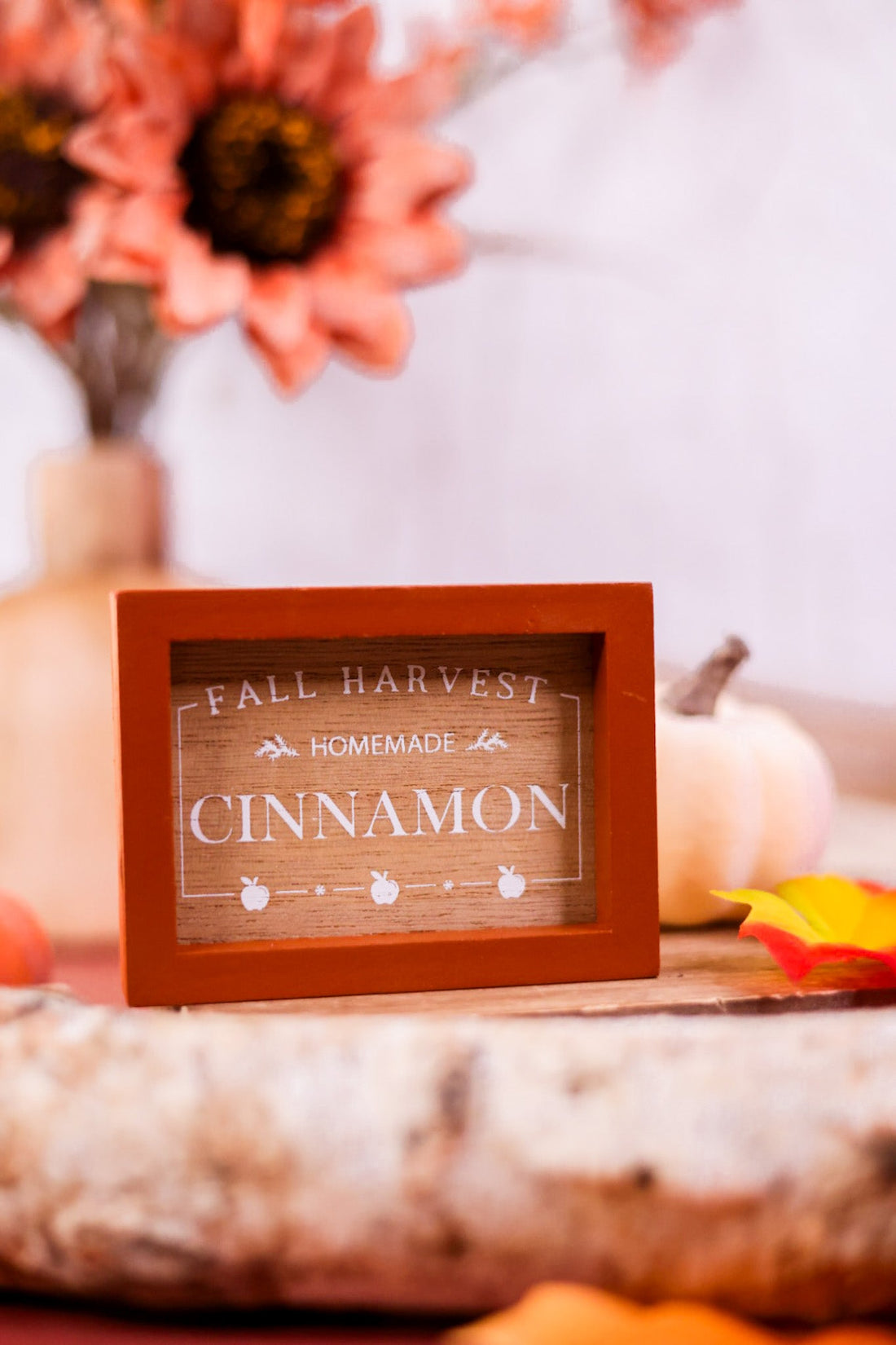 Wooden Tabletop Fall Harvest Signs (6 Styles) - Whiskey Skies - YOUNG'S INC