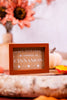 Wooden Tabletop Fall Harvest Signs (6 Styles) - Whiskey Skies - YOUNG'S INC