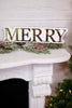 Wooden Tabletop/Wall Christmas Signs W/ Mirror Words (4 Styles) - Whiskey Skies - YOUNG'S INC