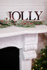 Wooden Tabletop/Wall Christmas Signs W/ Mirror Words (4 Styles) - Whiskey Skies - YOUNG'S INC