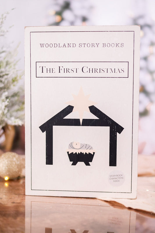 Woodland Story Book Nativity Set - Whiskey Skies - ADAMS & CO
