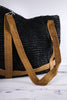 Woven Tote With Hat Holder Straps - Whiskey Skies - SAN DIEGO HAT COMPANY