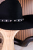 Wrangler Black Wool Cowboy Hat With Rhinestone Band - Whiskey Skies - SAN DIEGO HAT COMPANY