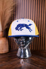 Wrangler "Free Spirit" Yellow, Blue, & White Trucker Hat - Whiskey Skies - CAPX