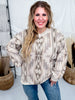 Wyoming Aztec Long Sleeve Sweater - Whiskey Skies - STERLING KREEK