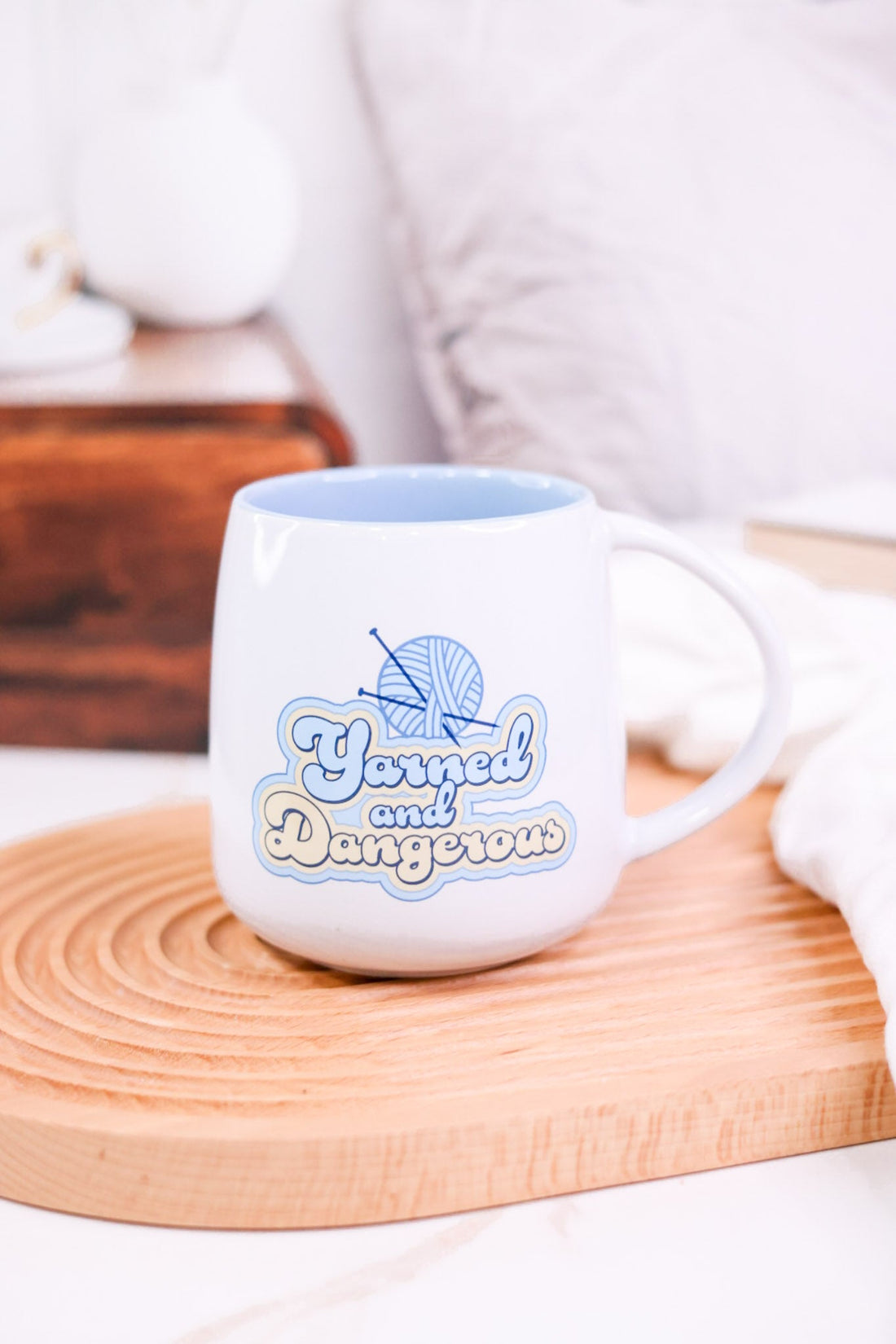 Yarned And Dangerous 22oz Mug - Whiskey Skies - PAVILION