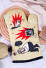 "Yell At Football" Oven Mitt - Whiskey Skies - BLUE Q