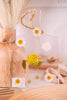 Yellow & White Pressed Flower Acrylic Board - Whiskey Skies - MUD PIE