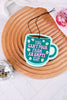 "You Can't Pour From An Empty Cup" Freshie (2 Scents) - Whiskey Skies - BUG AND BEAN FRESHIES