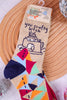 You Crafty Bitch Crew Socks - Whiskey Skies - BLUE Q