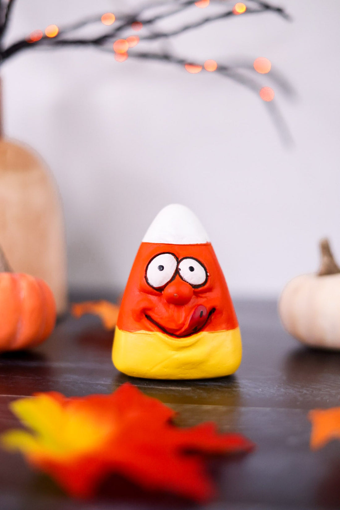 Yum Face Candy Corn Resin Figurine - Whiskey Skies - C & F ENTERPRISES