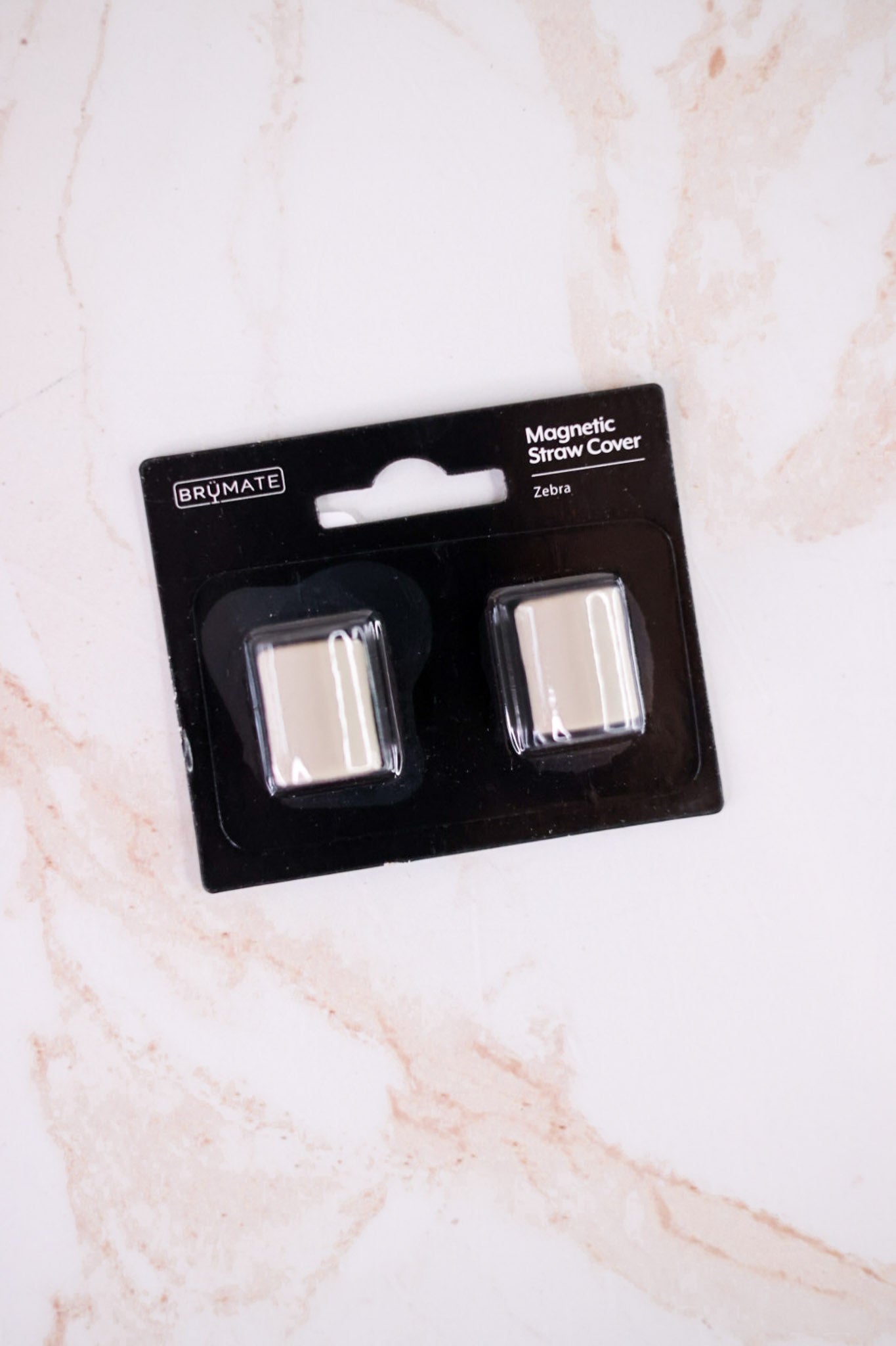 Zebra Brumate Magnetic Straw Covers - Whiskey Skies - BRUMATE