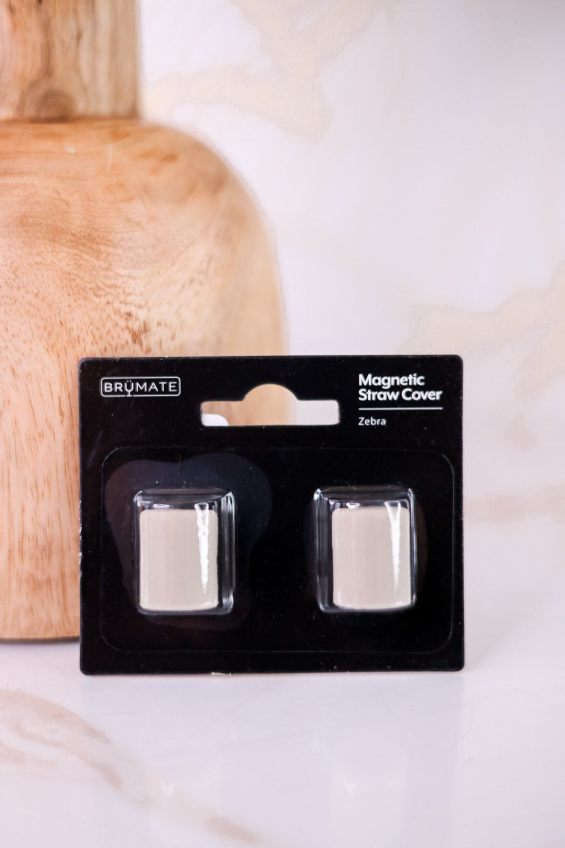 Zebra Brumate Magnetic Straw Covers - Whiskey Skies - BRUMATE