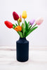 10.5" Real Touch Mini Tulips (8 Colors) - Whiskey Skies