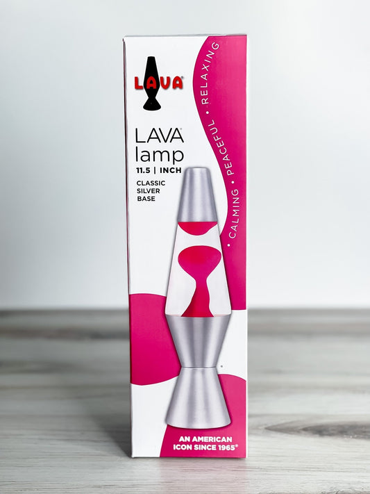11'5" Pink Clear Lava Lamp - Whiskey Skies