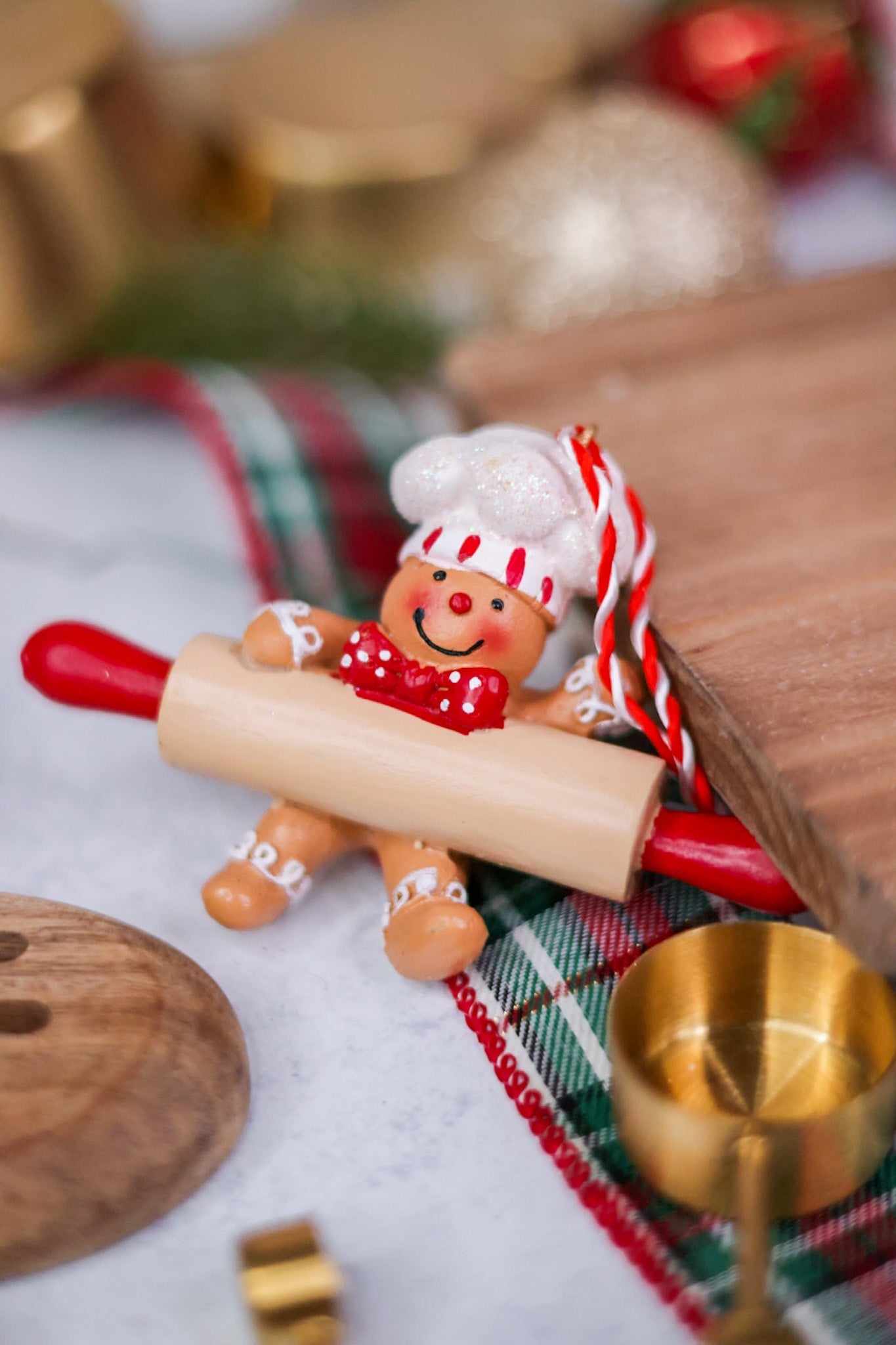 4.7" Holiday Chef Resin Ornaments (4 Styles) - Whiskey Skies