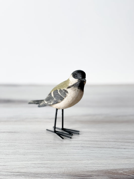 6.5" Resin Standing Bird - Whiskey Skies