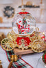 7.8" Musical Lighted Spinning Christmas Carriage Water Globe - Whiskey Skies