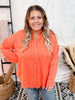 Raw Hem Long Sleeve Button Down