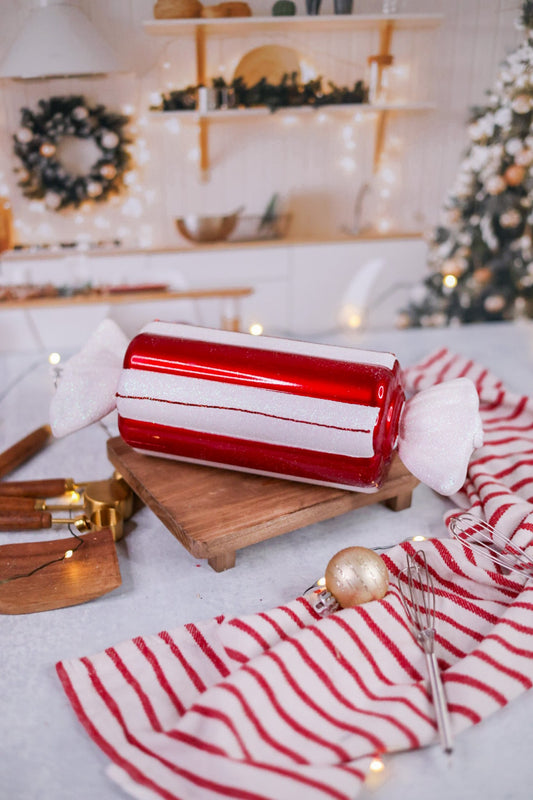 Acrylic Candy Cane Ornament - Whiskey Skies