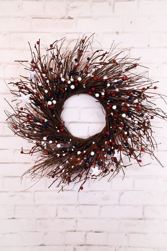 Americana Wreath - Whiskey Skies