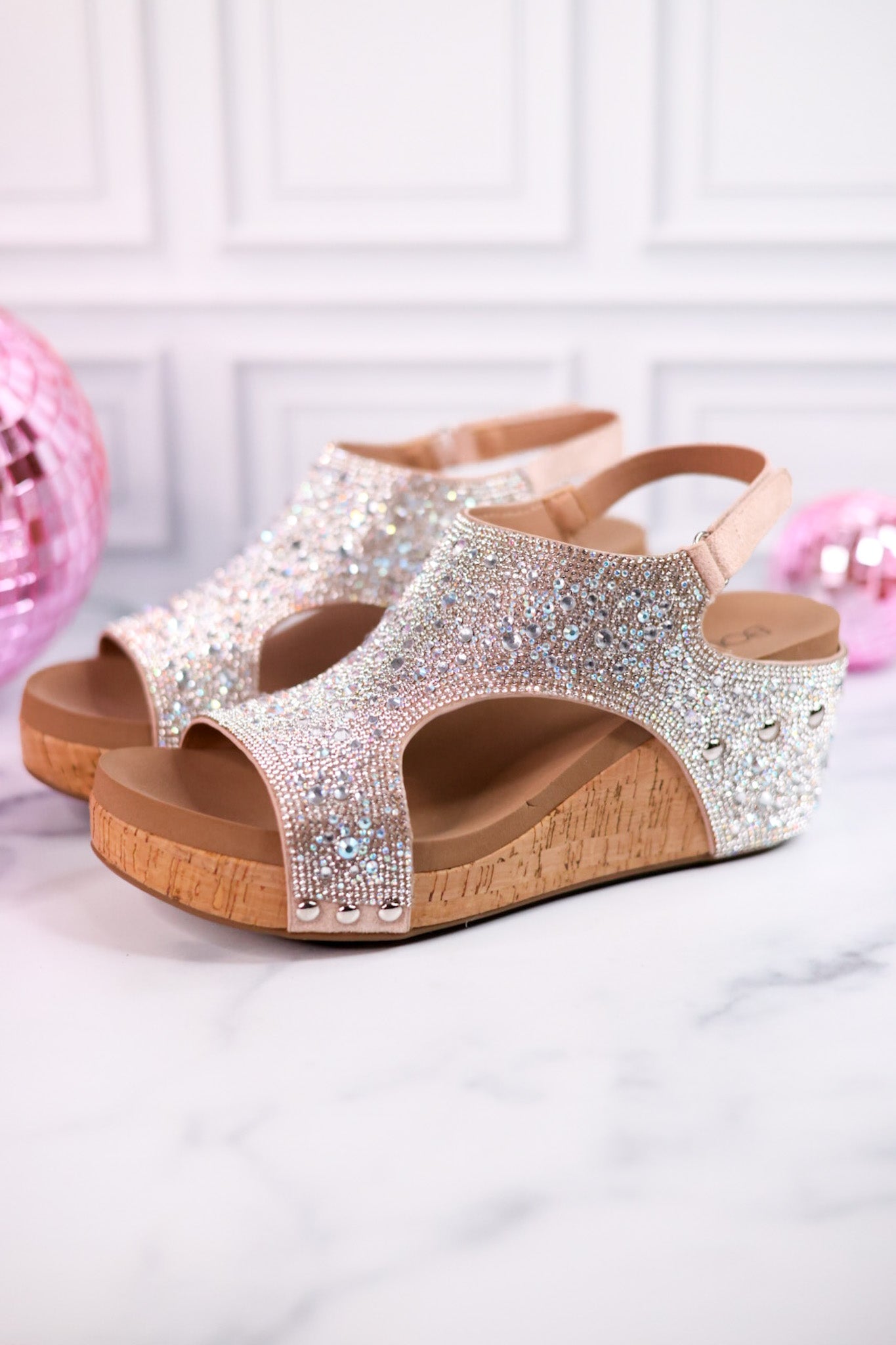 Corky's Rhinestones Ashley Wedge