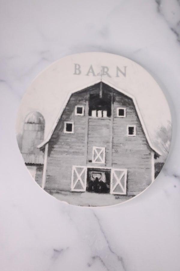 Barn Snack Plate Set Of 4 - Whiskey Skies