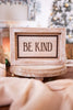 Be Kind/Be Merry Double Sided Wood Sign - Whiskey Skies