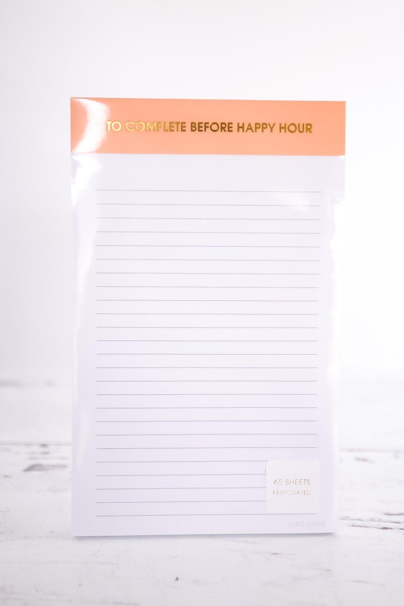 Before Happy Hour Notepad - Whiskey Skies
