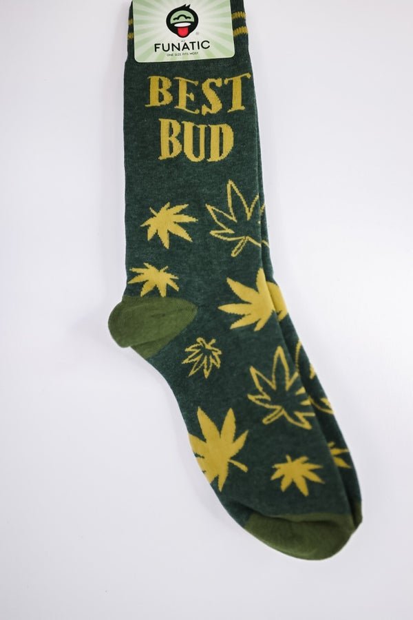 Best Bud Crew Socks - Whiskey Skies