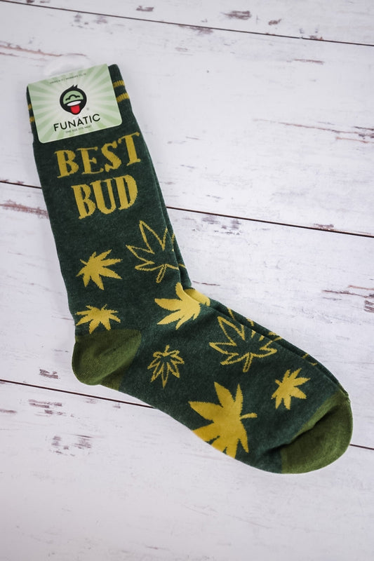 Best Bud Crew Socks - Whiskey Skies