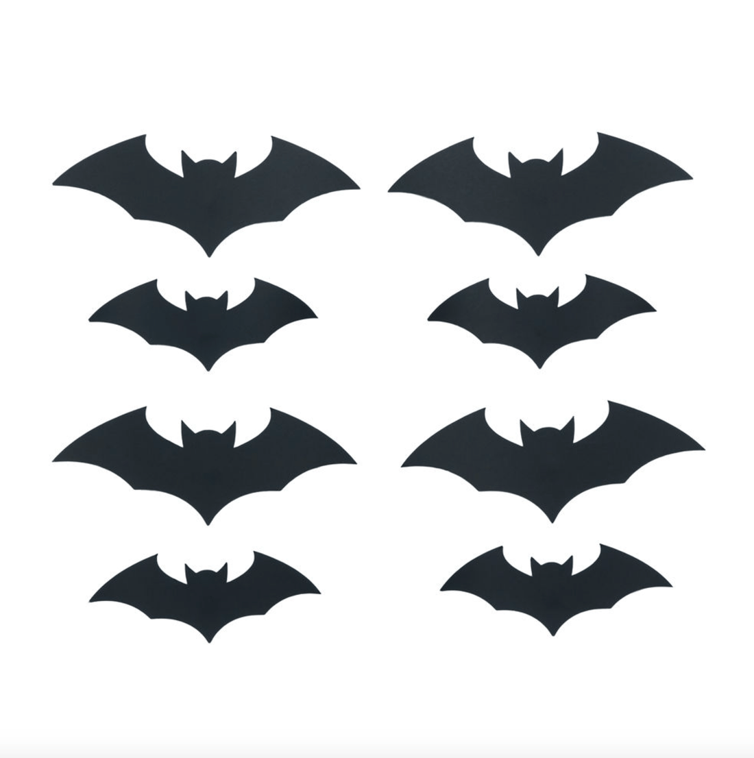 Black Bat Paper Halloween Decor - Whiskey Skies
