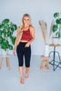 Black Capri Leggings - Whiskey Skies