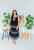 Black Embroidered Maxi Dress - Whiskey Skies - ANDREE BY UNIT