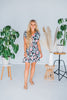 Black Floral Romper Dress - Whiskey Skies