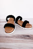 Black Moonlight Sandals - Whiskey Skies