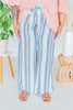 Blue Stripe Pants - Whiskey Skies - KORI AMERICA