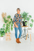 Bold and Beautiful Lizzy Top - Whiskey Skies