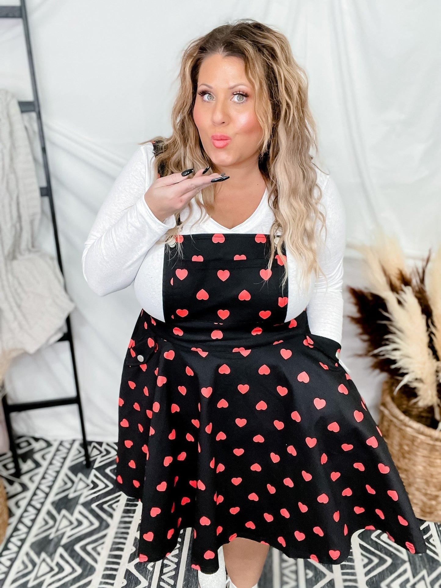 Brionne Pinafore Overall Skirt *Final Sale* - Whiskey Skies