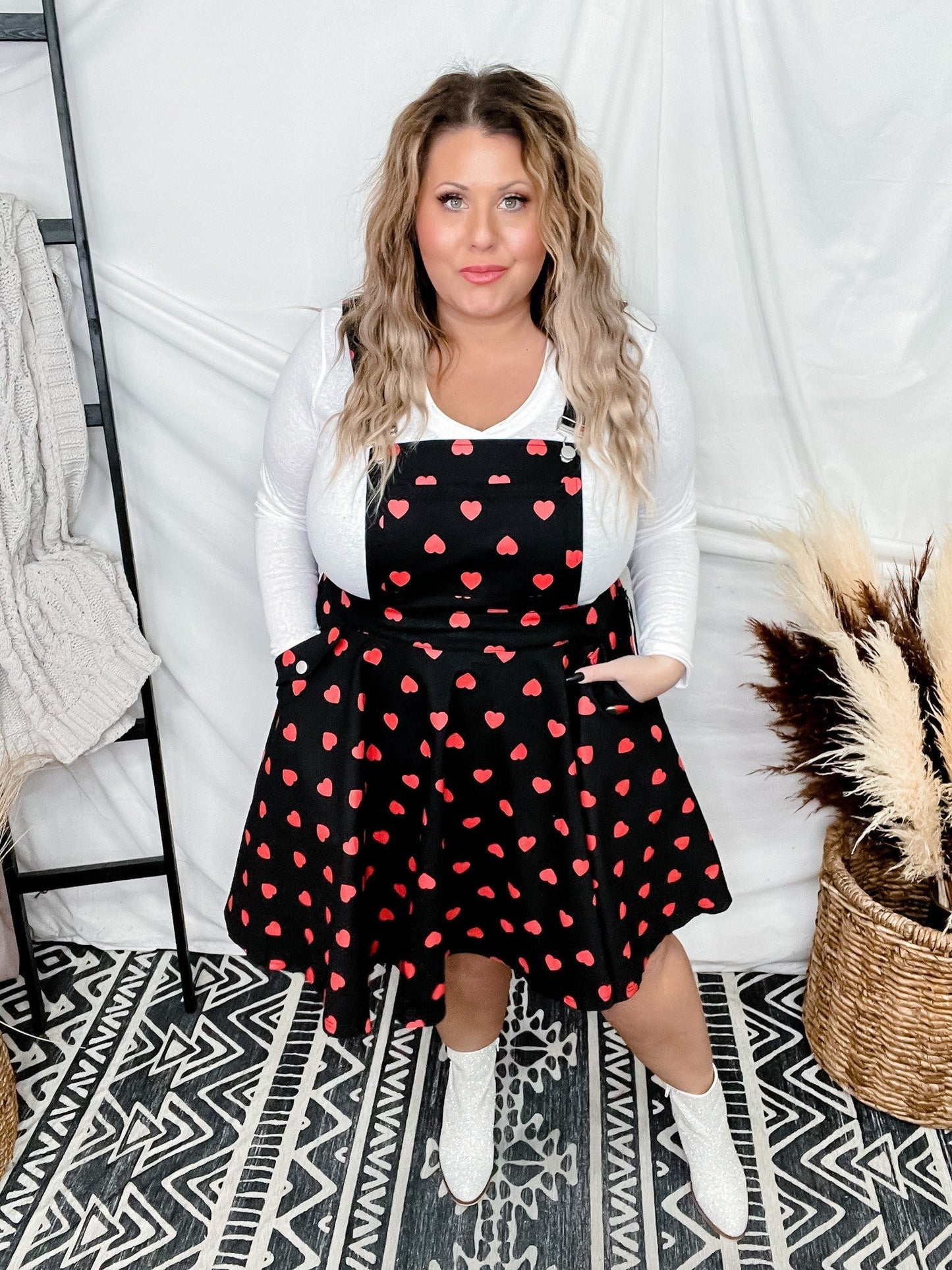 Brionne Pinafore Overall Skirt *Final Sale* - Whiskey Skies